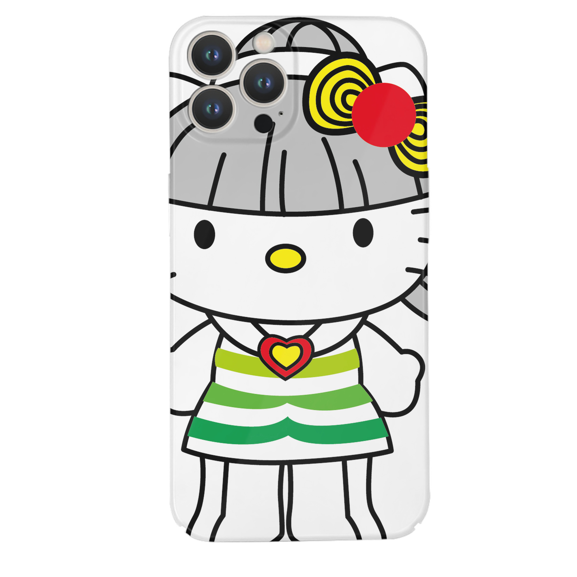 （画像用） Hello Kitty ハローキティ 【iPhone 14シリーズ対応】ハードケース
